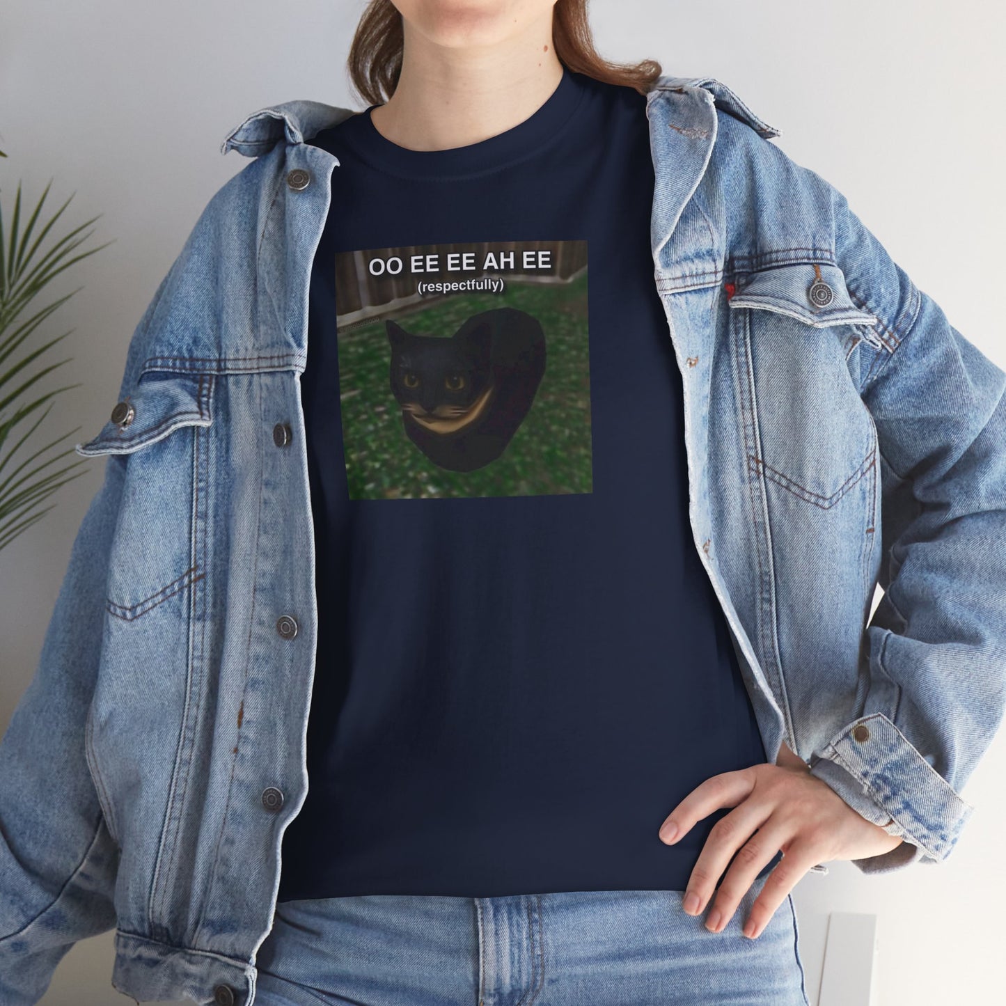OO EE EE AH EE (respectfully) Cat Tee