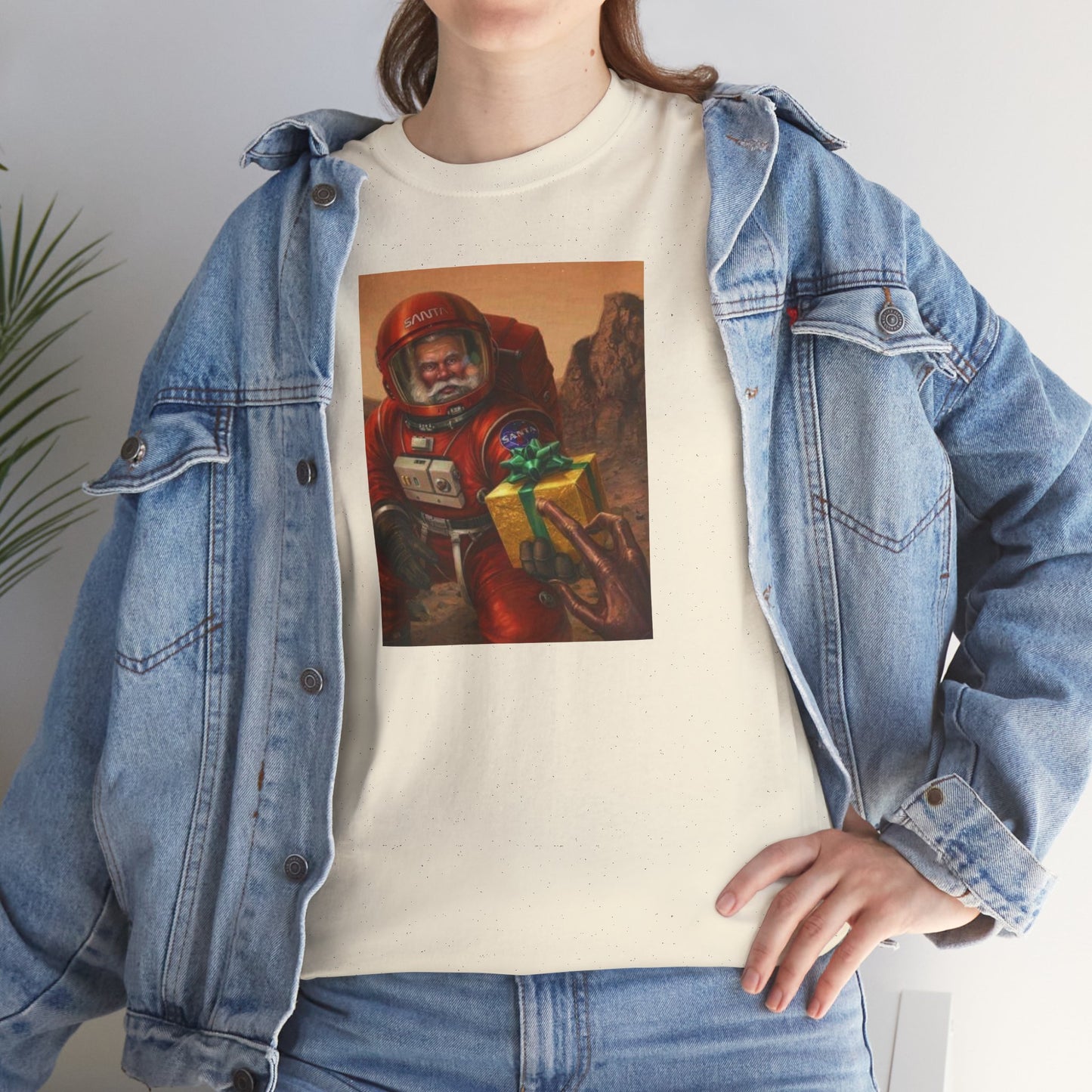 Santa the Astronaut Tee