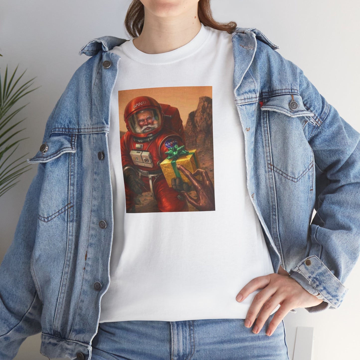 Santa the Astronaut Tee