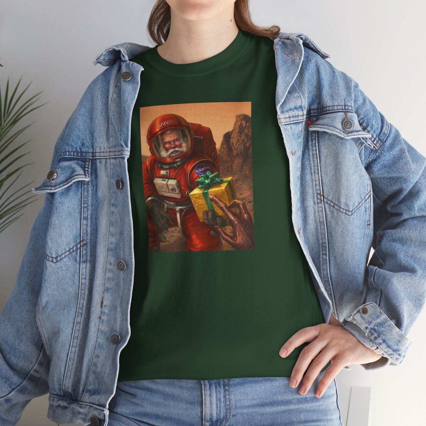 Santa the Astronaut Tee