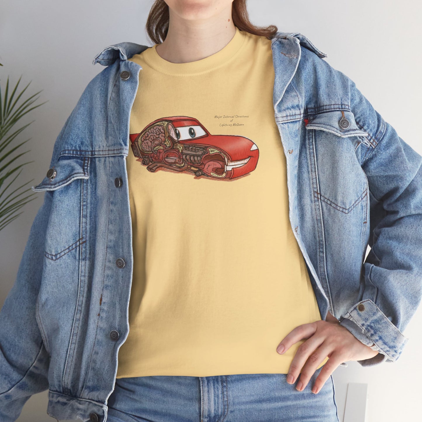 Major Internal Organs of Lightning McQueen
