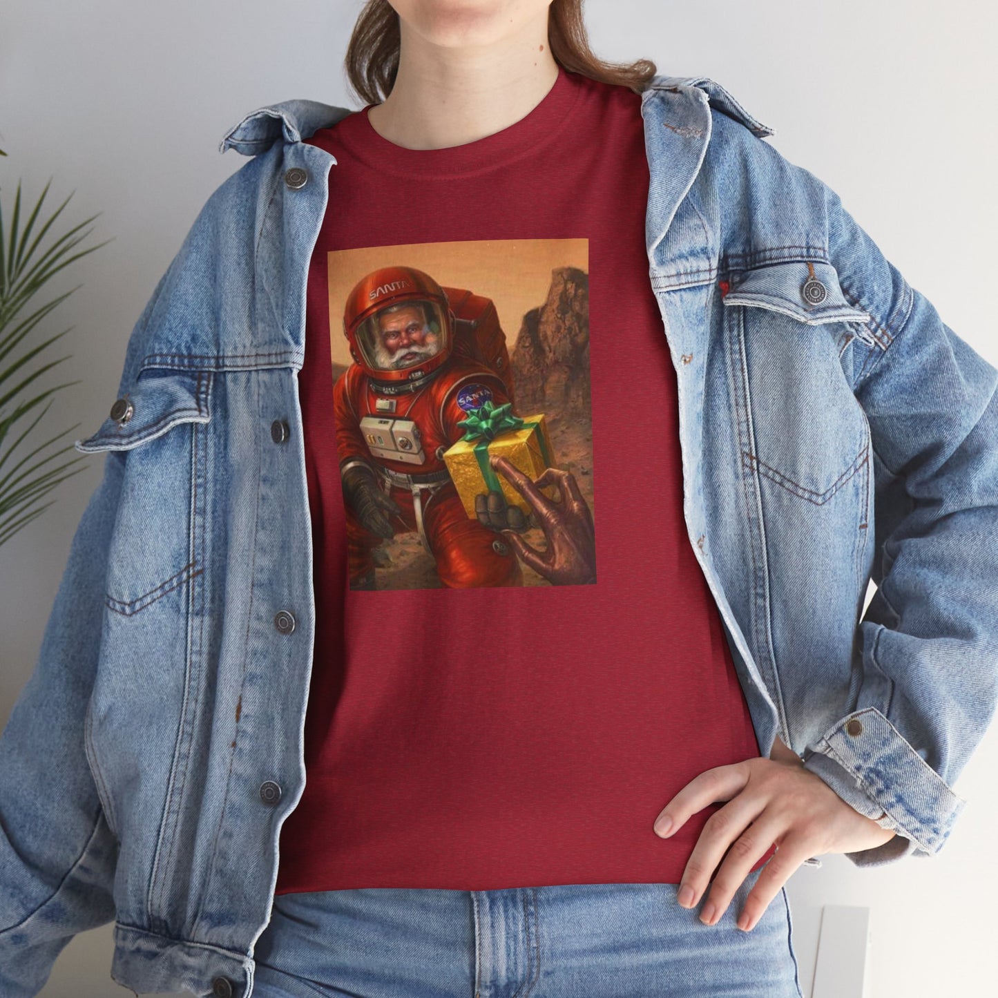 Santa the Astronaut Tee
