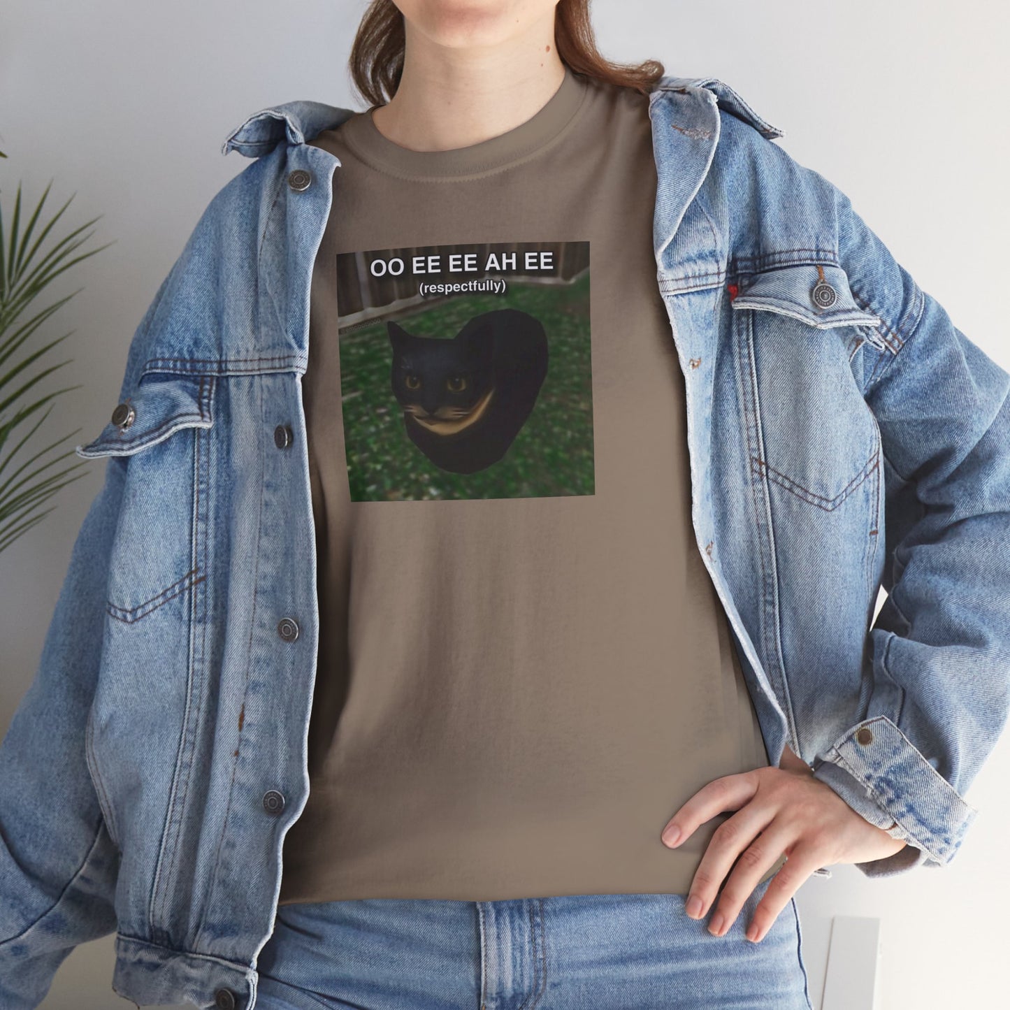 OO EE EE AH EE (respectfully) Cat Tee