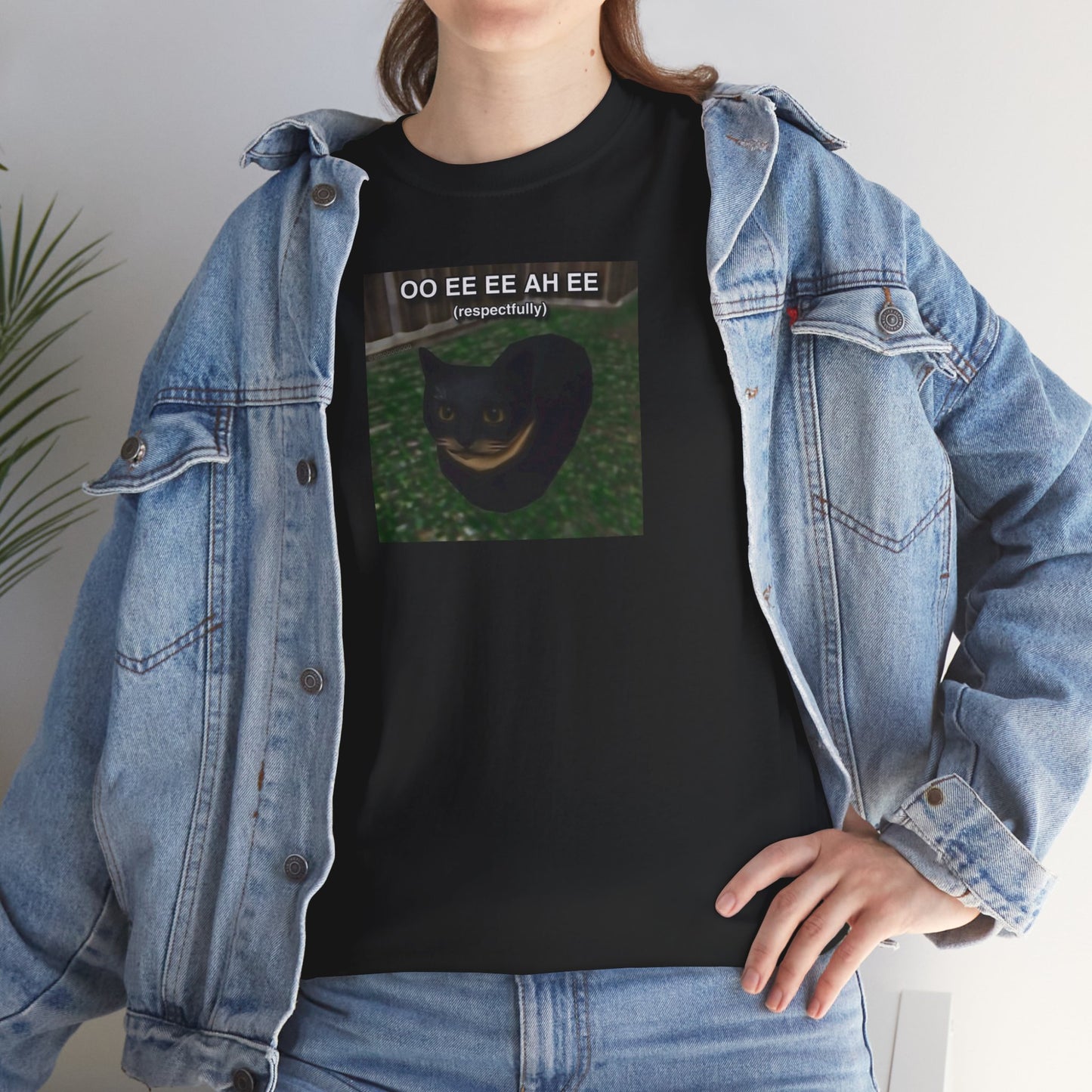 OO EE EE AH EE (respectfully) Cat Tee