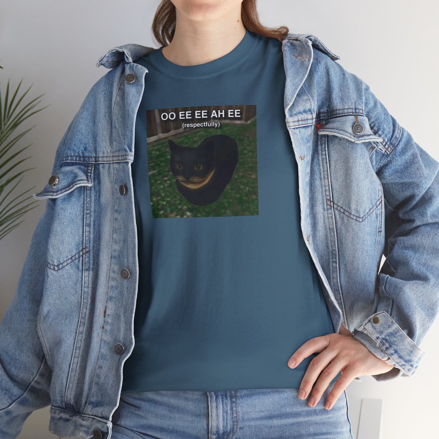 OO EE EE AH EE (respectfully) Cat Tee