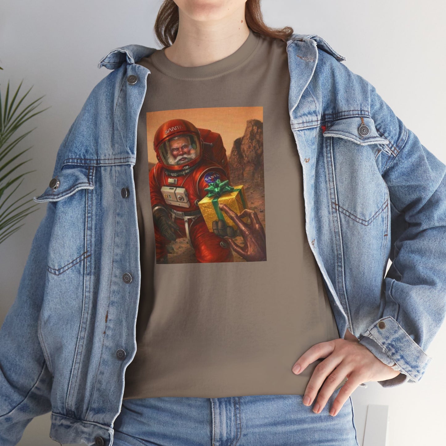 Santa the Astronaut Tee