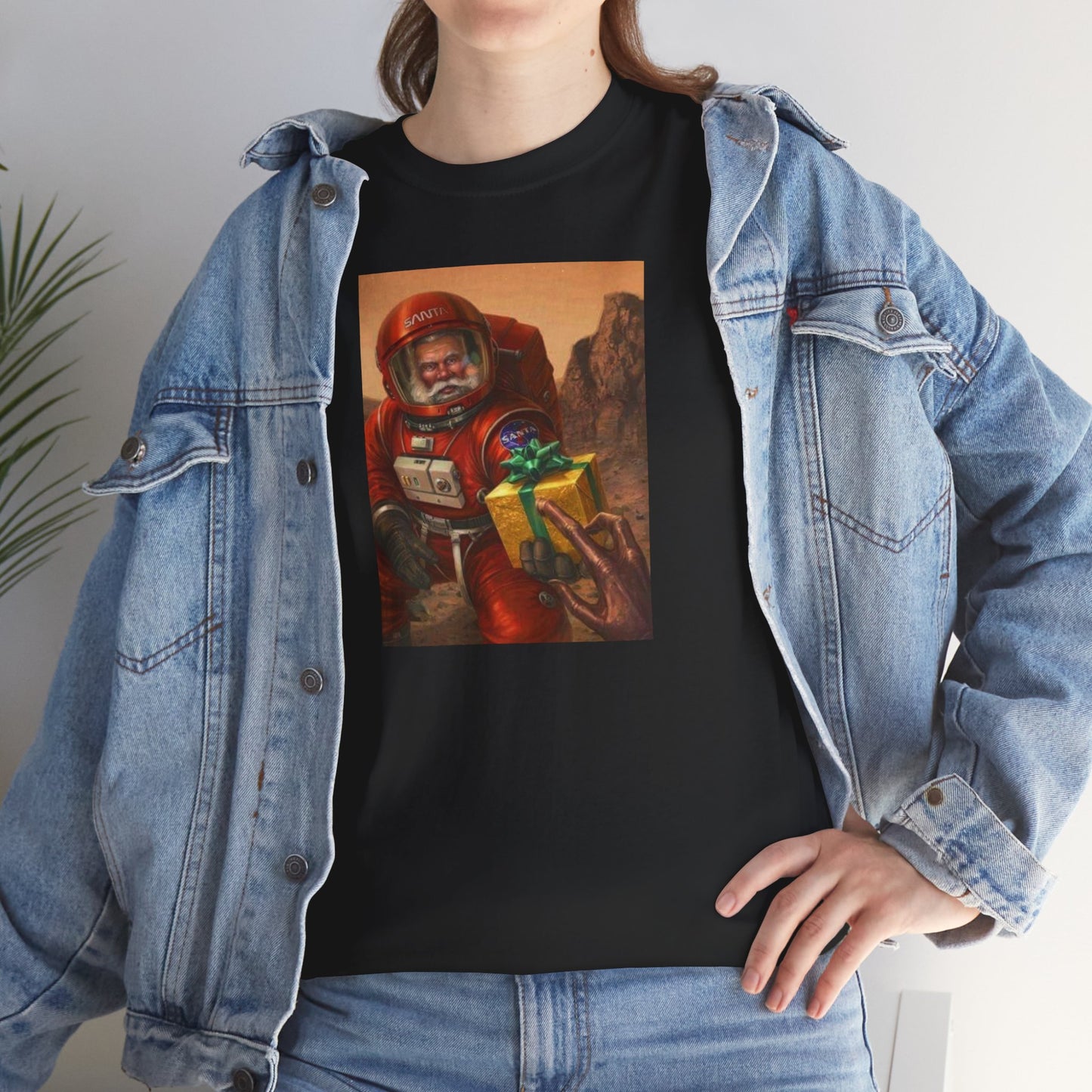 Santa the Astronaut Tee