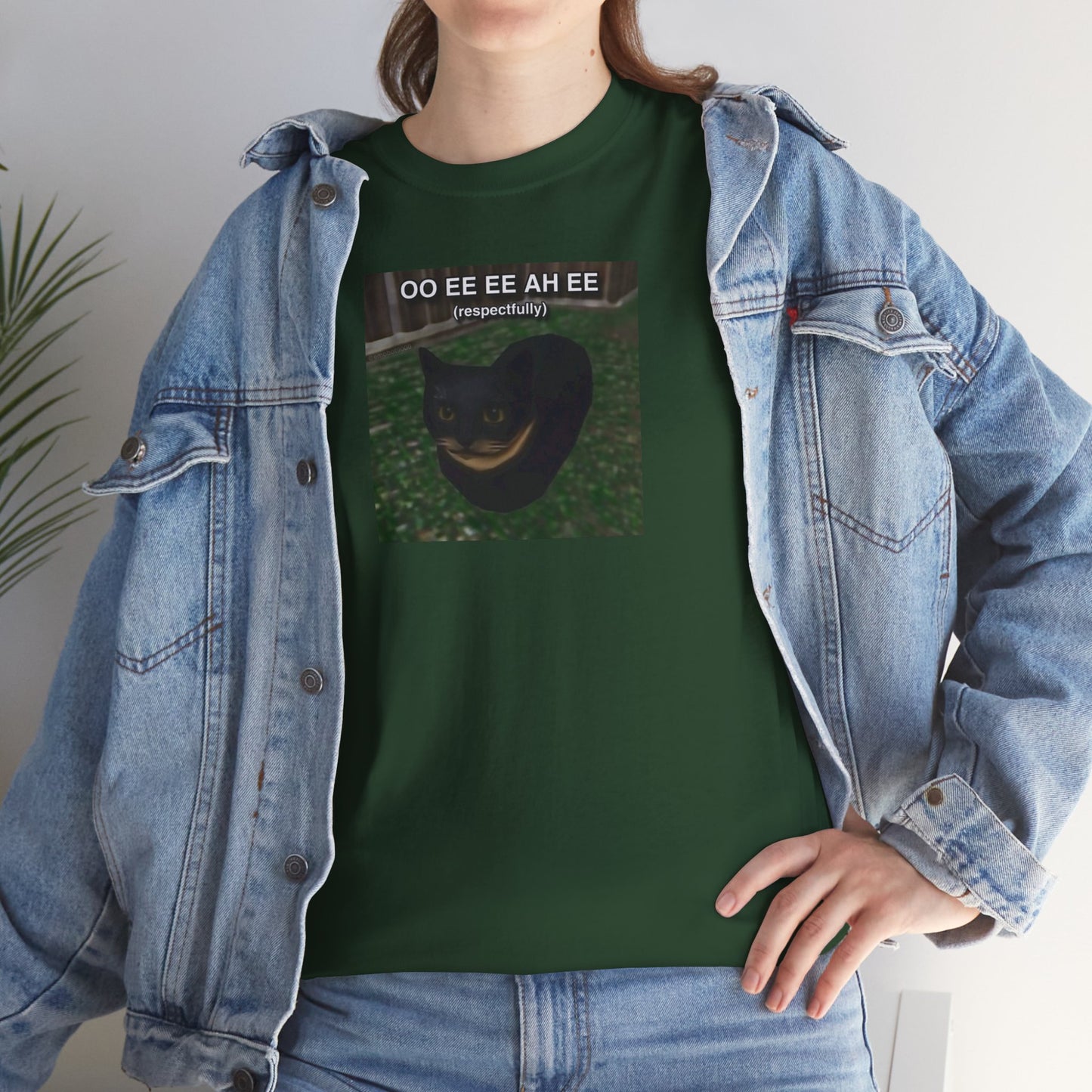 OO EE EE AH EE (respectfully) Cat Tee