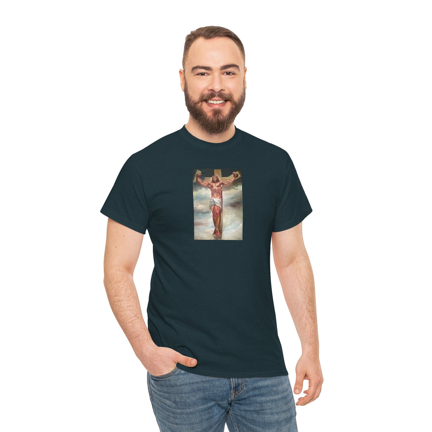 Jesus Breaking Off Cross Tee