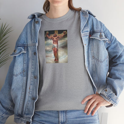 Jesus Breaking Off Cross Tee