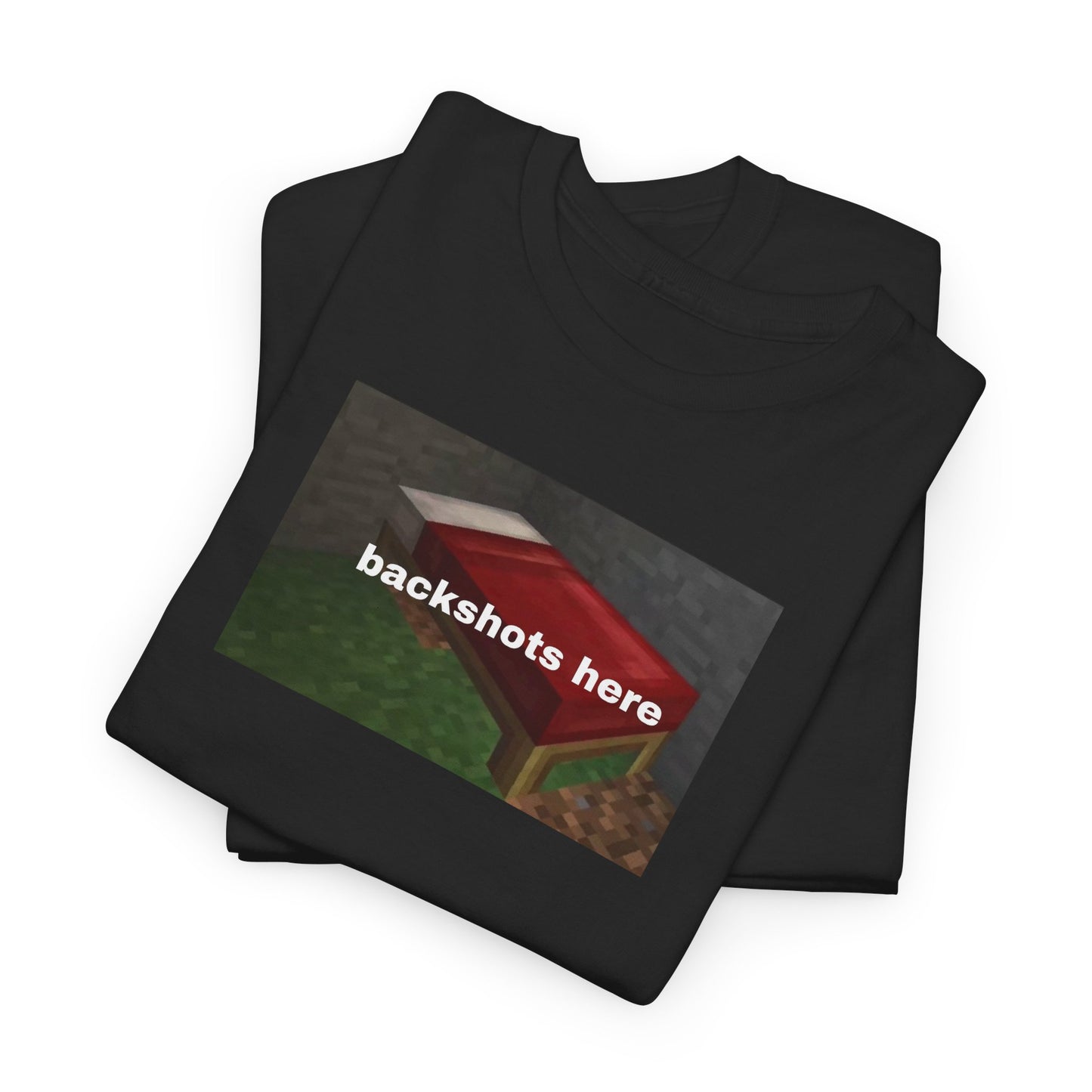 Minecraft Backshots Tee