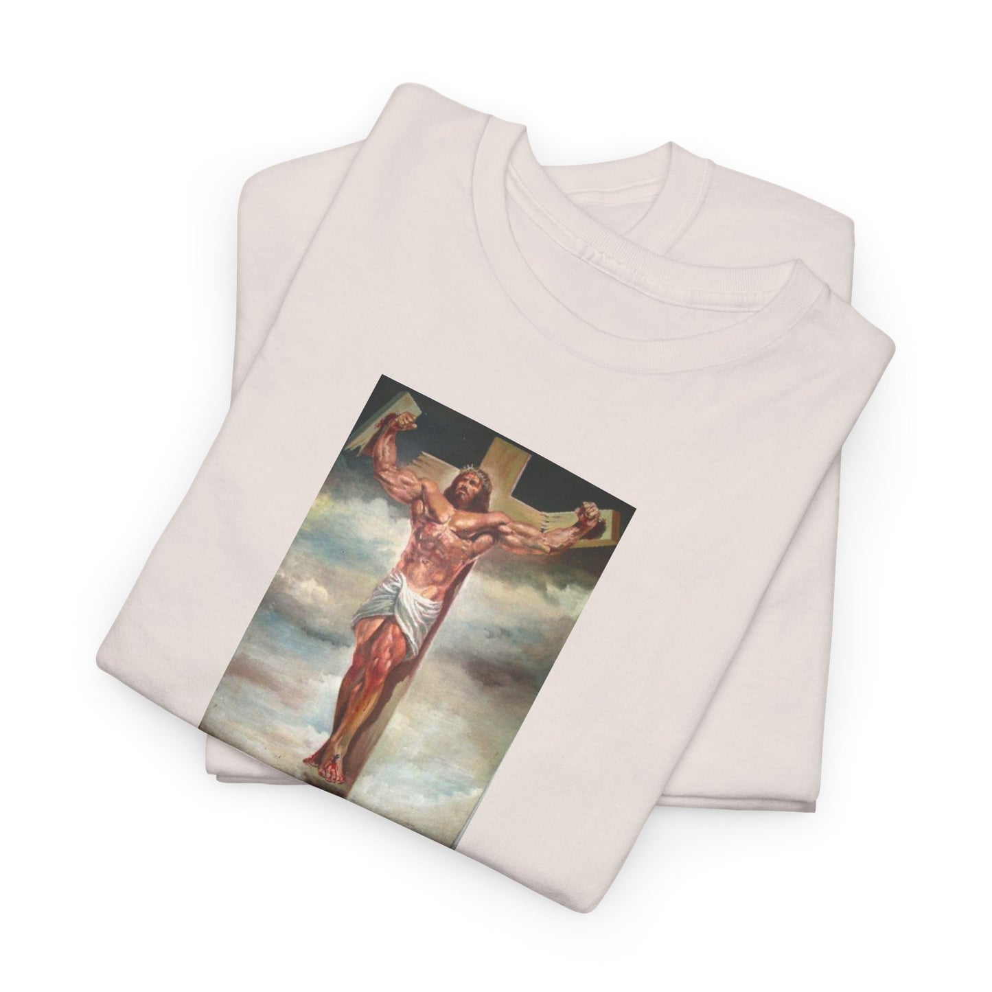 Jesus Breaking Off Cross Tee