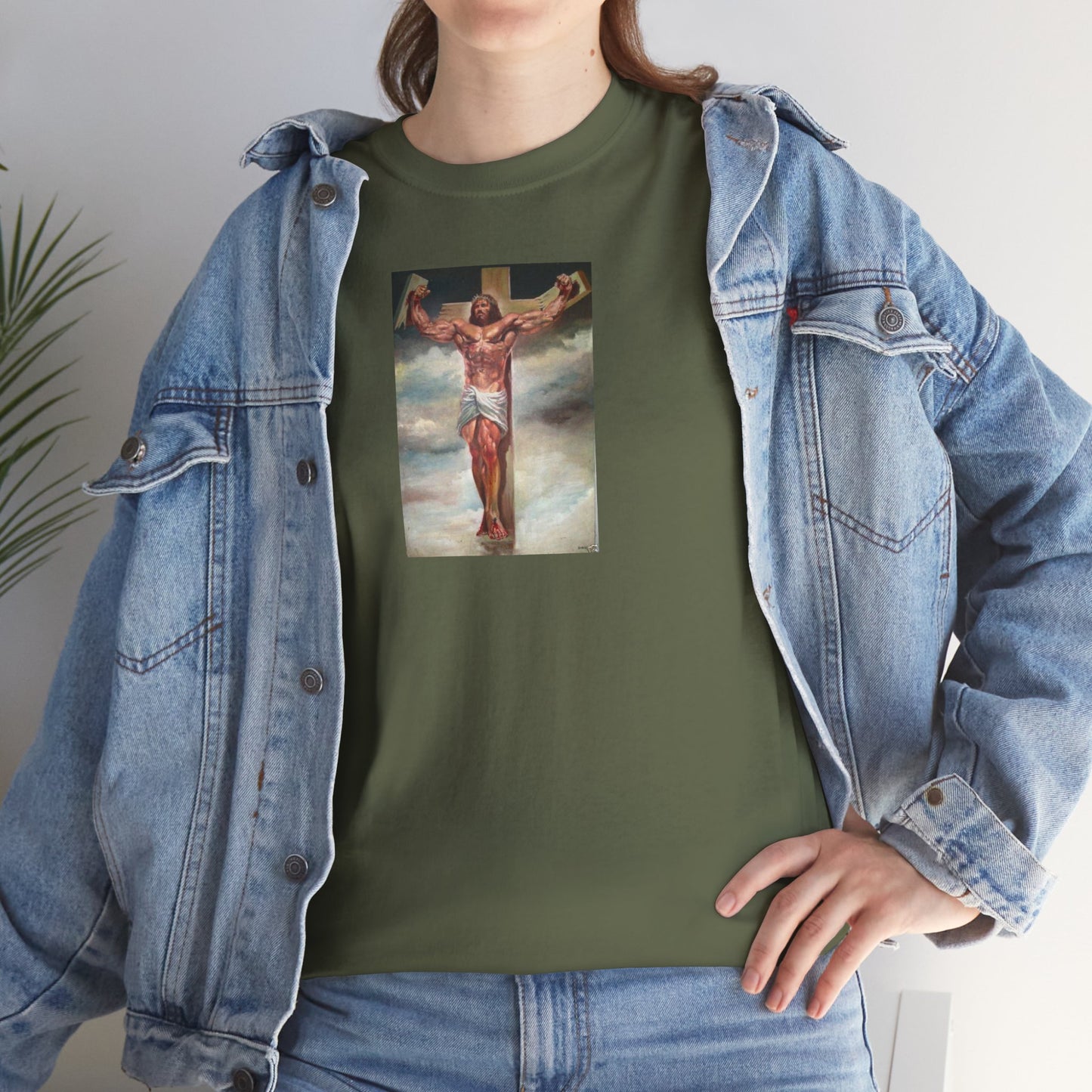 Jesus Breaking Off Cross Tee