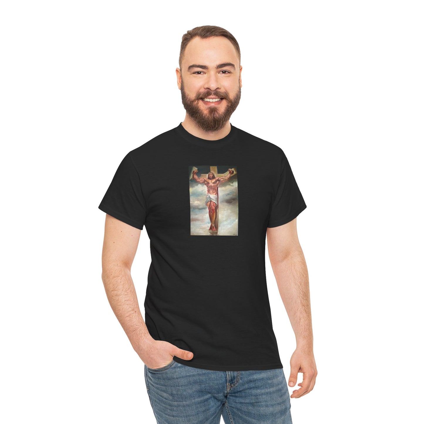 Jesus Breaking Off Cross Tee