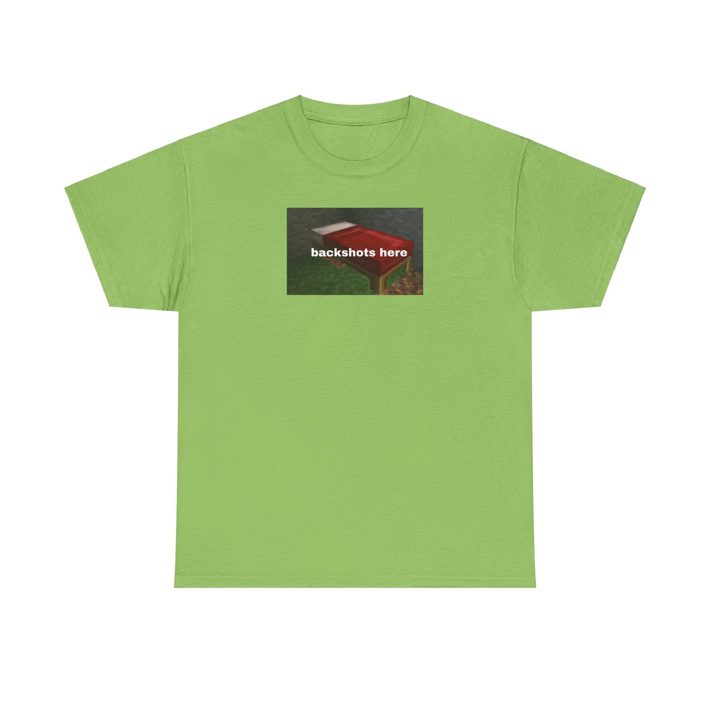 Minecraft Backshots Tee