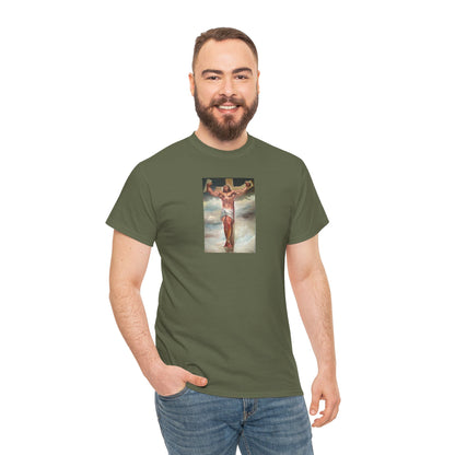 Jesus Breaking Off Cross Tee