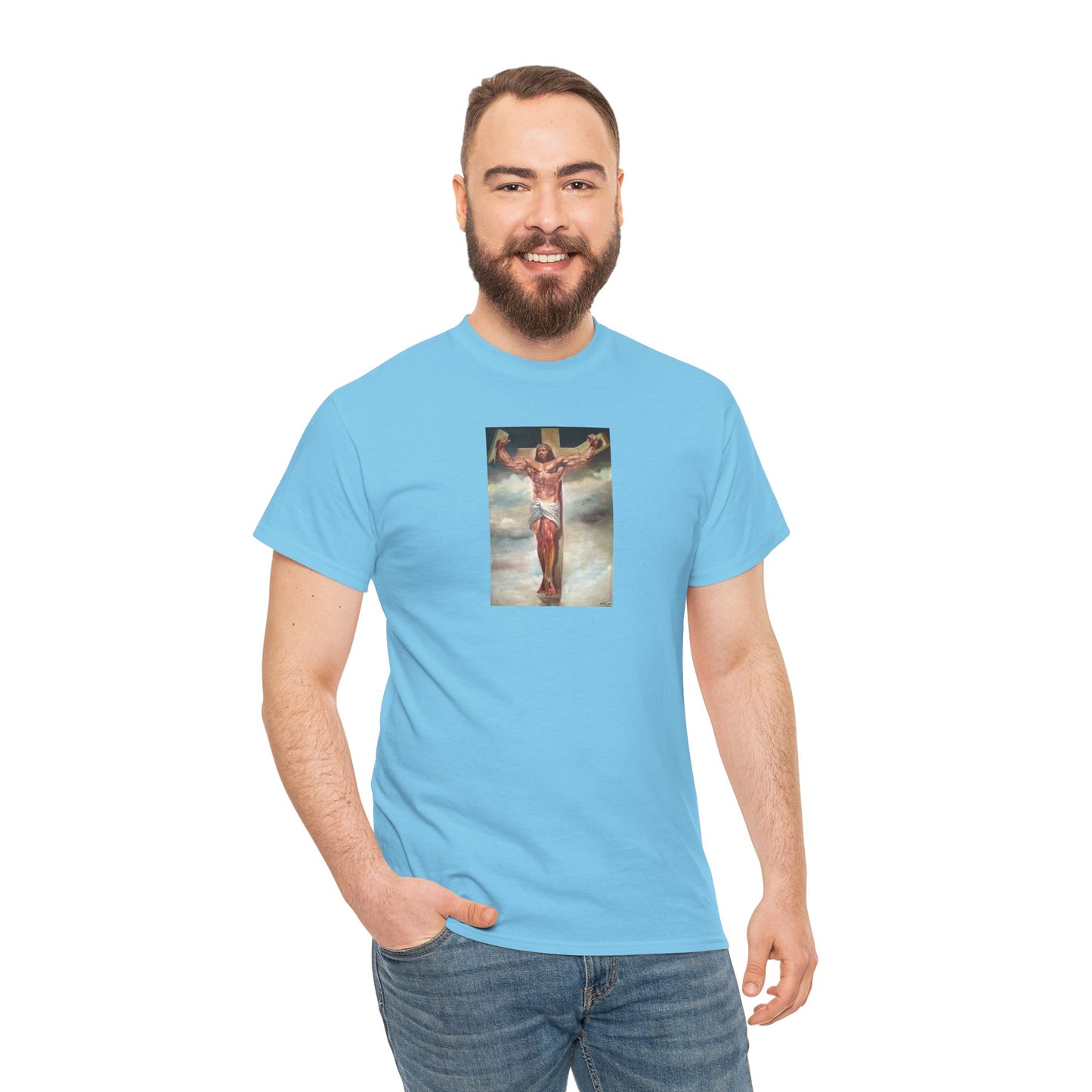 Jesus Breaking Off Cross Tee