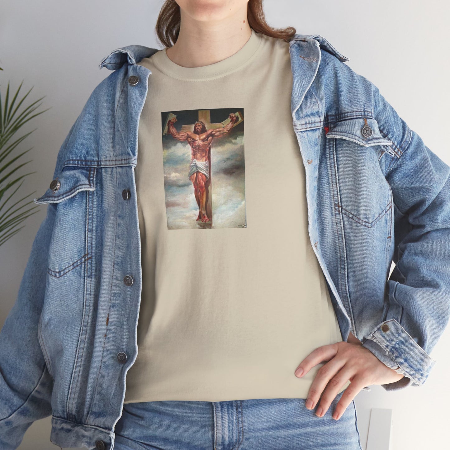 Jesus Breaking Off Cross Tee