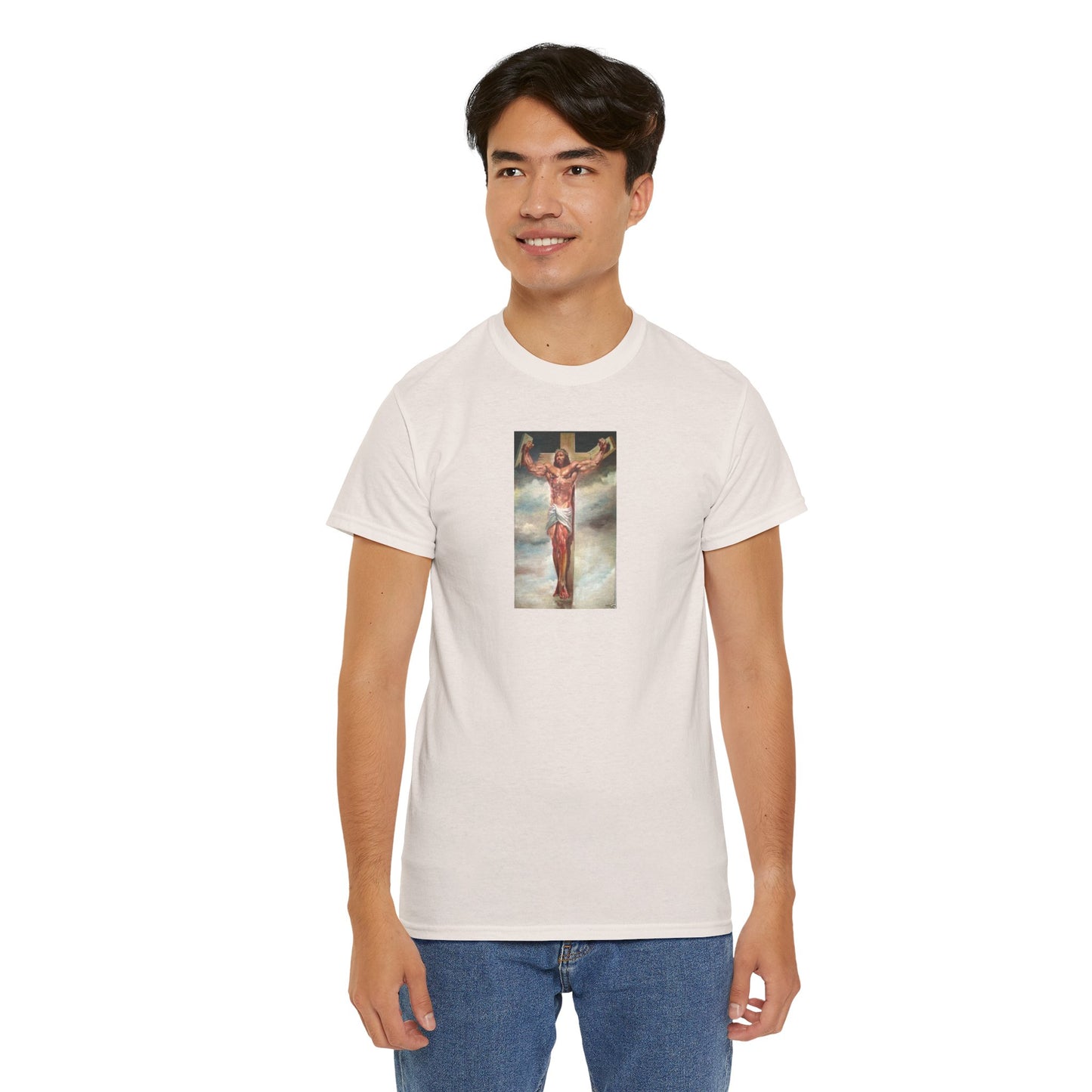 Jesus Breaking Off Cross Tee