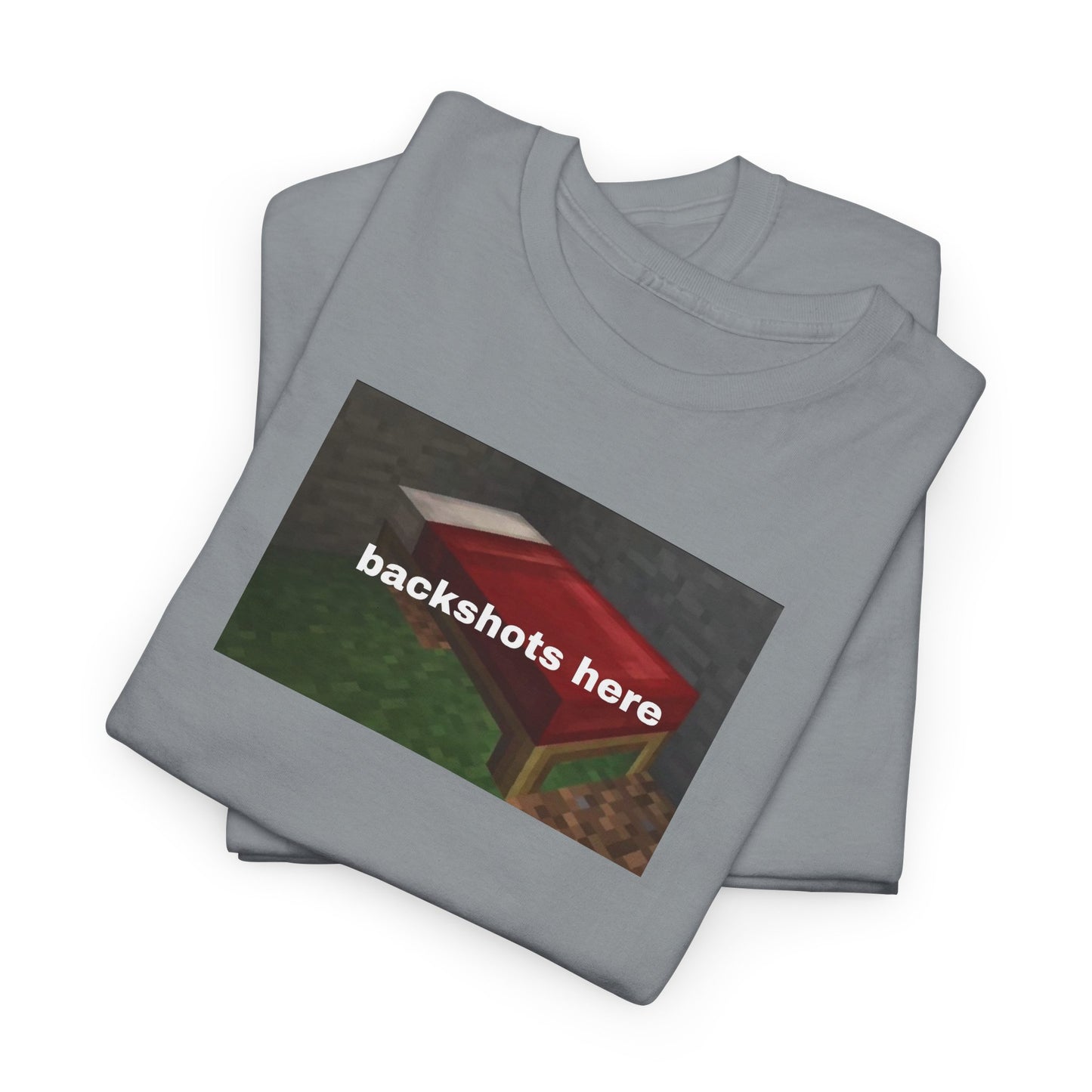 Minecraft Backshots Tee