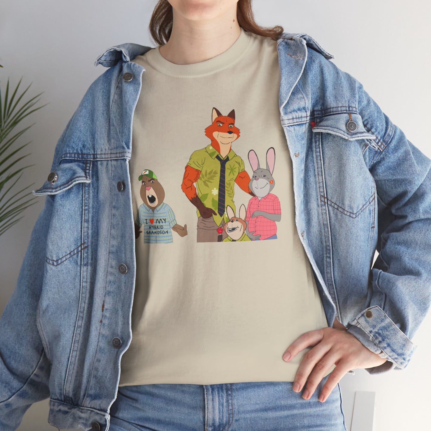 I Heart My Hybrid Grandson Zootopia Tee