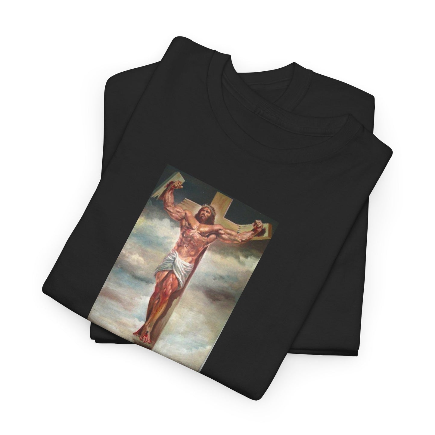 Jesus Breaking Off Cross Tee