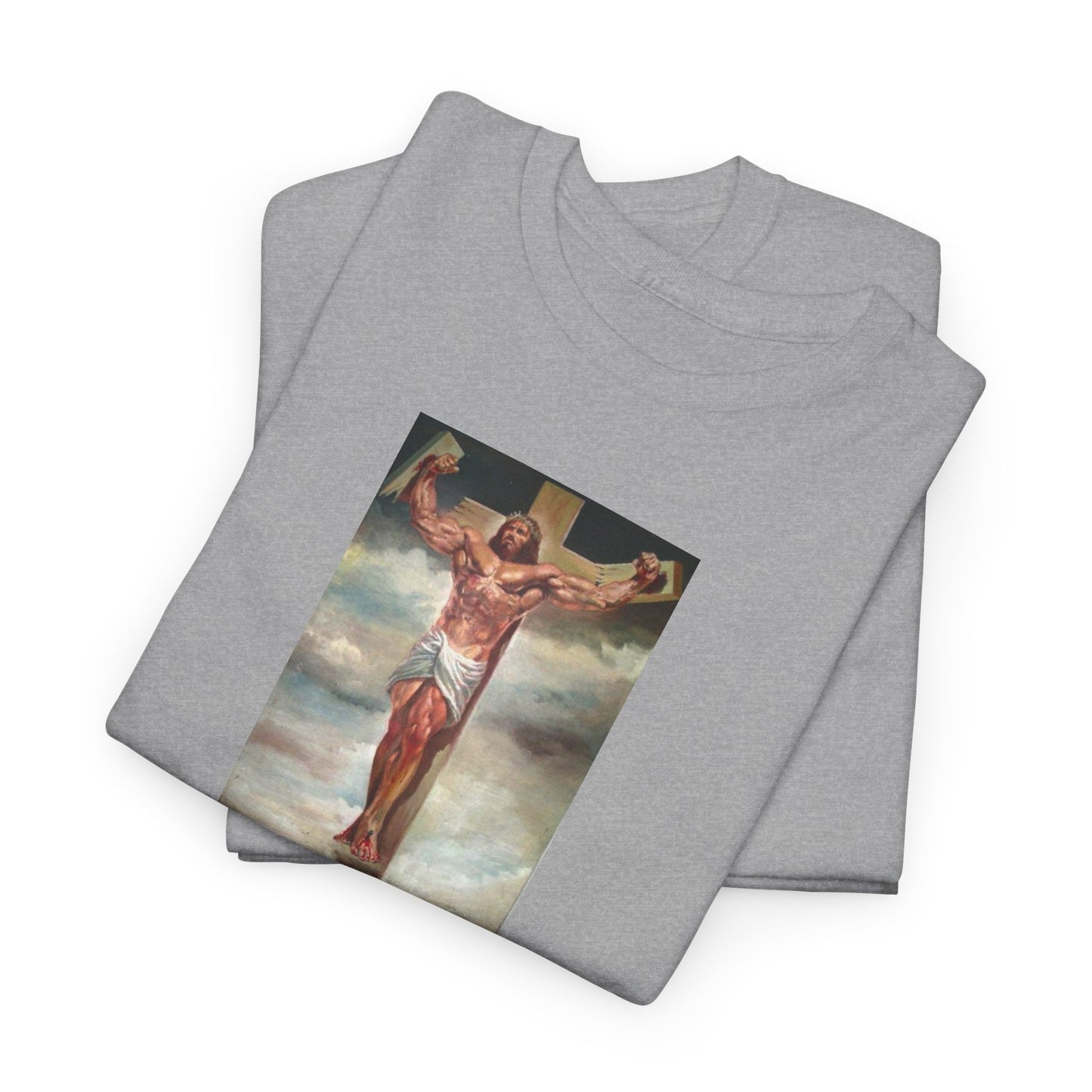 Jesus Breaking Off Cross Tee