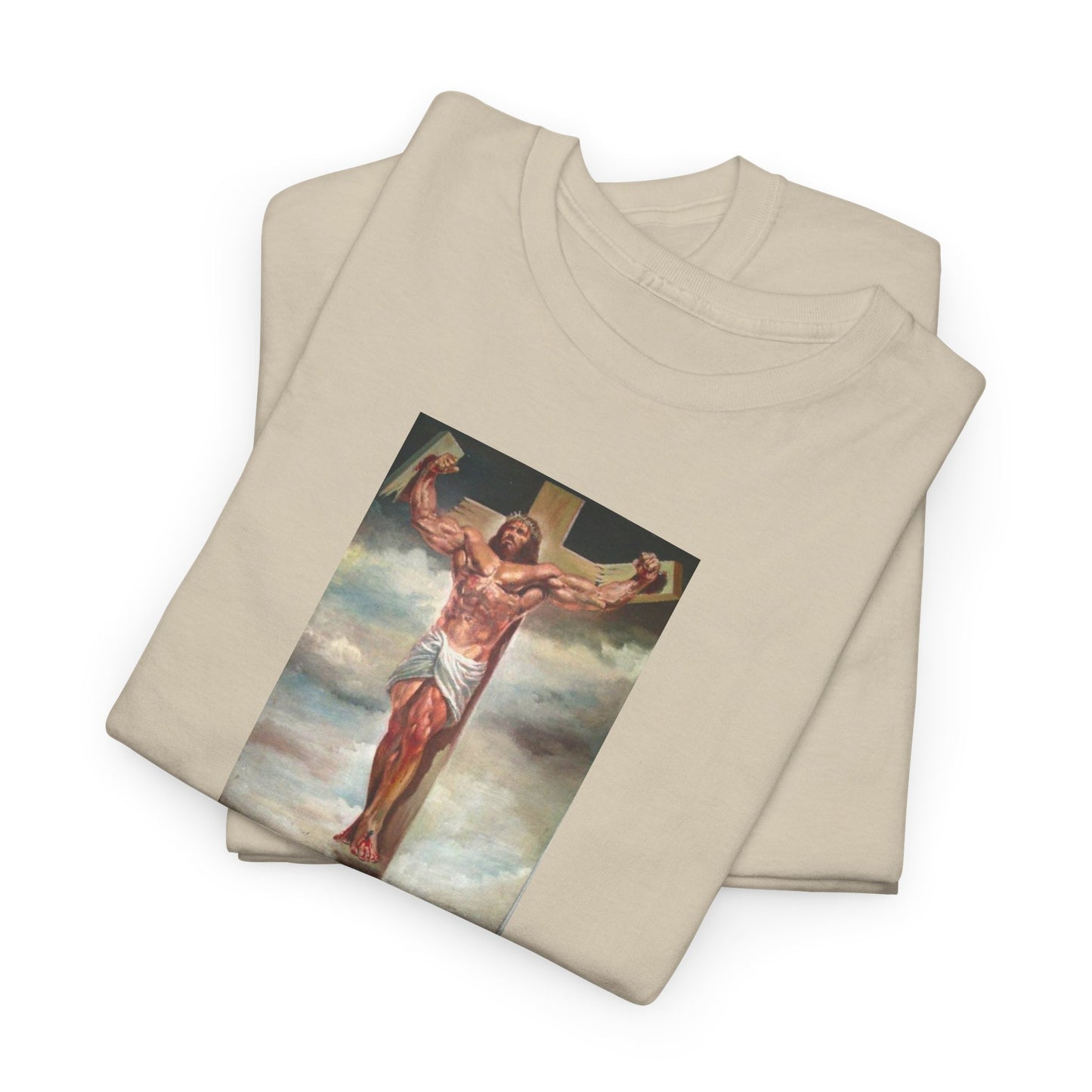 Jesus Breaking Off Cross Tee