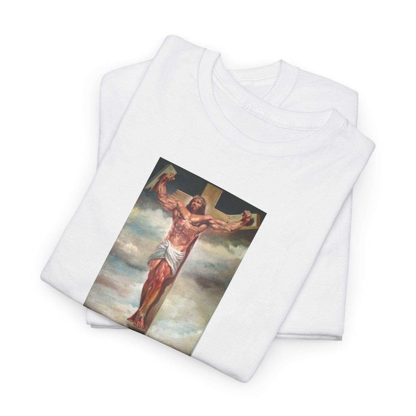 Jesus Breaking Off Cross Tee