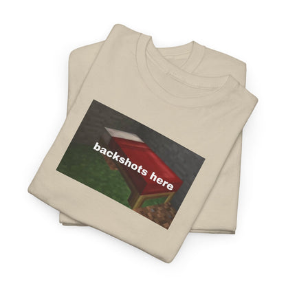 Minecraft Backshots Tee