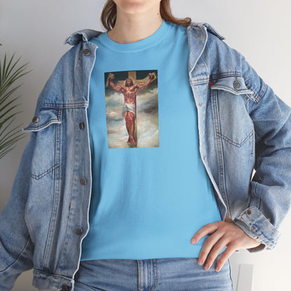 Jesus Breaking Off Cross Tee