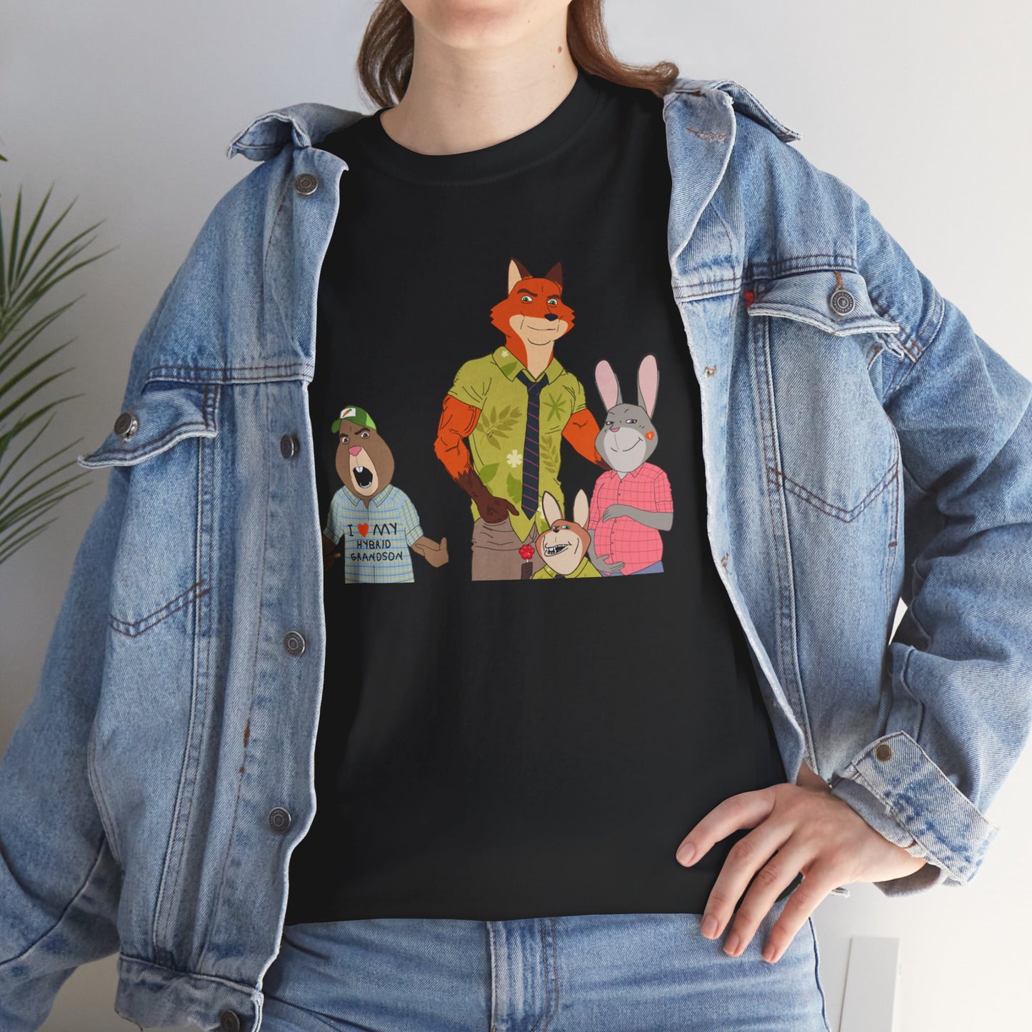 I Heart My Hybrid Grandson Zootopia Tee