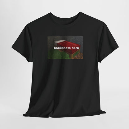 Minecraft Backshots Tee