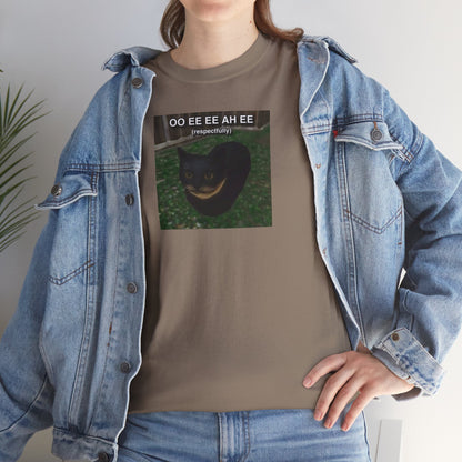 OO EE EE AH EE (respectfully) Cat Tee