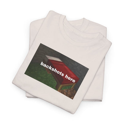 Minecraft Backshots Tee