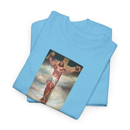 Jesus Breaking Off Cross Tee