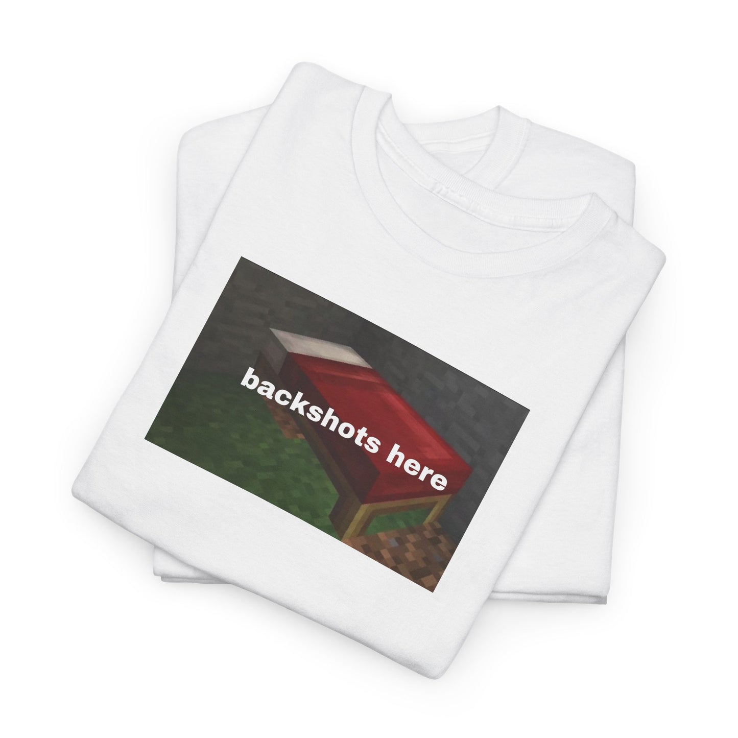 Minecraft Backshots Tee