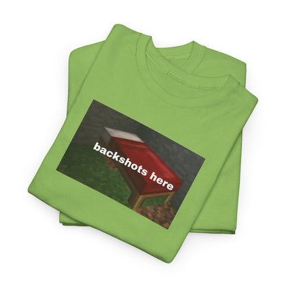 Minecraft Backshots Tee