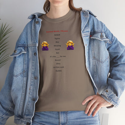 Banned Brainrot Tee