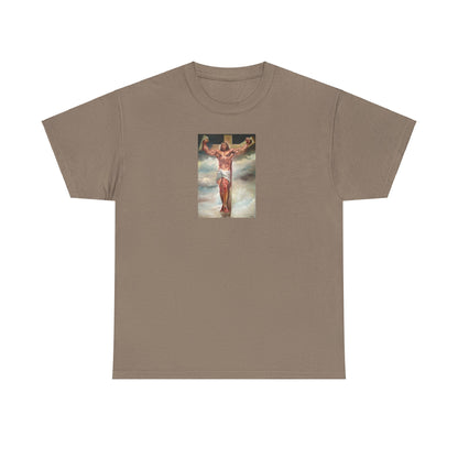 Jesus Breaking Off Cross Tee