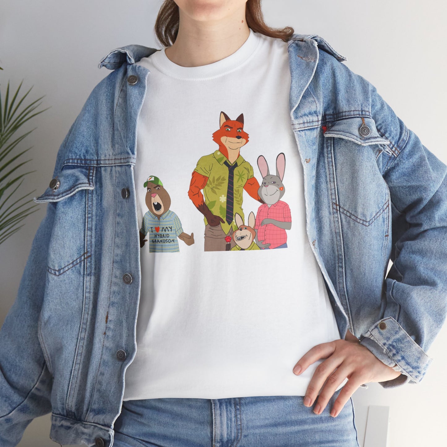 I Heart My Hybrid Grandson Zootopia Tee