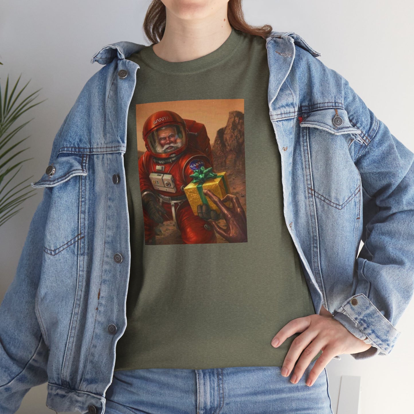 Santa the Astronaut Tee