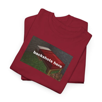 Minecraft Backshots Tee